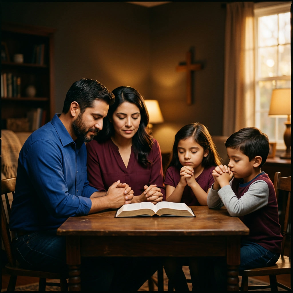 La importancia de la oración en familia