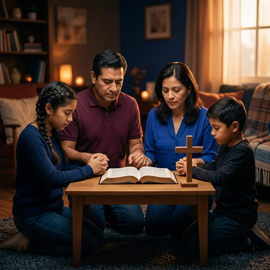 La importancia de orar en familia: Un testimonio inspirador